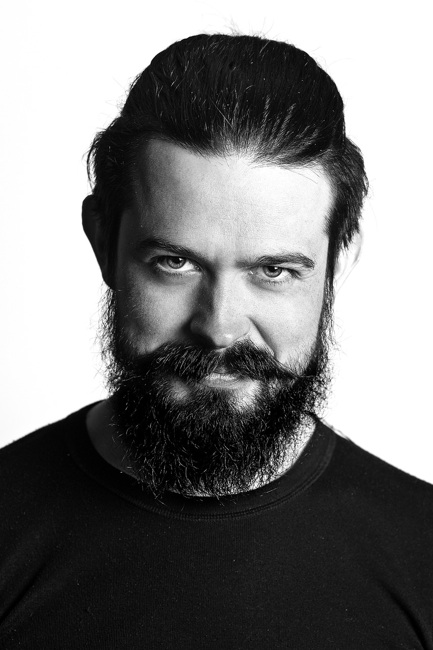 Man Face Portrait Beard Mustache - lyaguhagaga / Pixabay