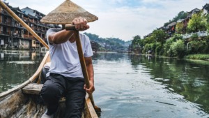 Man Fisher River Row Rowing - himuraseta / Pixabay