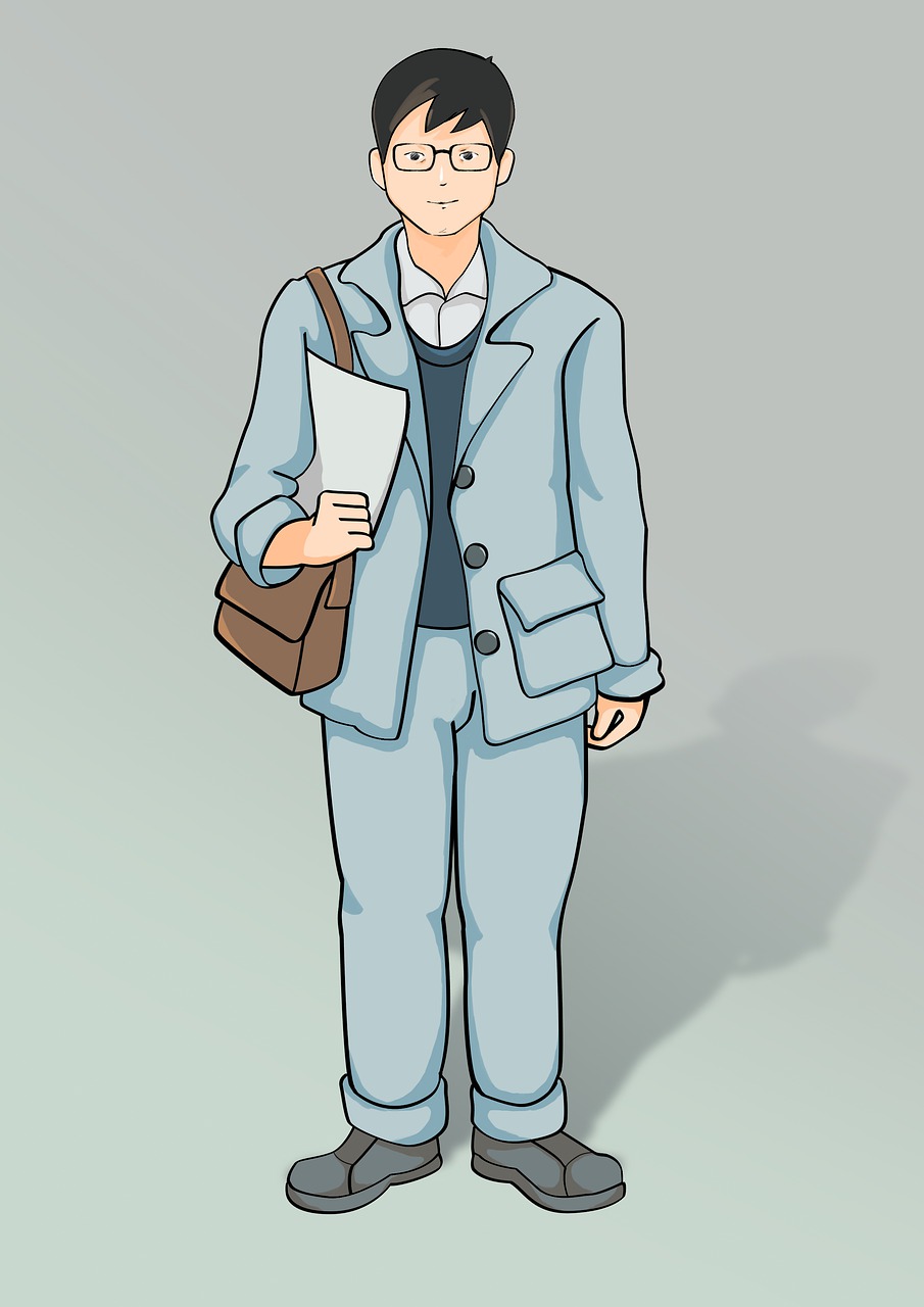 Man Formal Wear Messenger Bag  - t0ngo / Pixabay