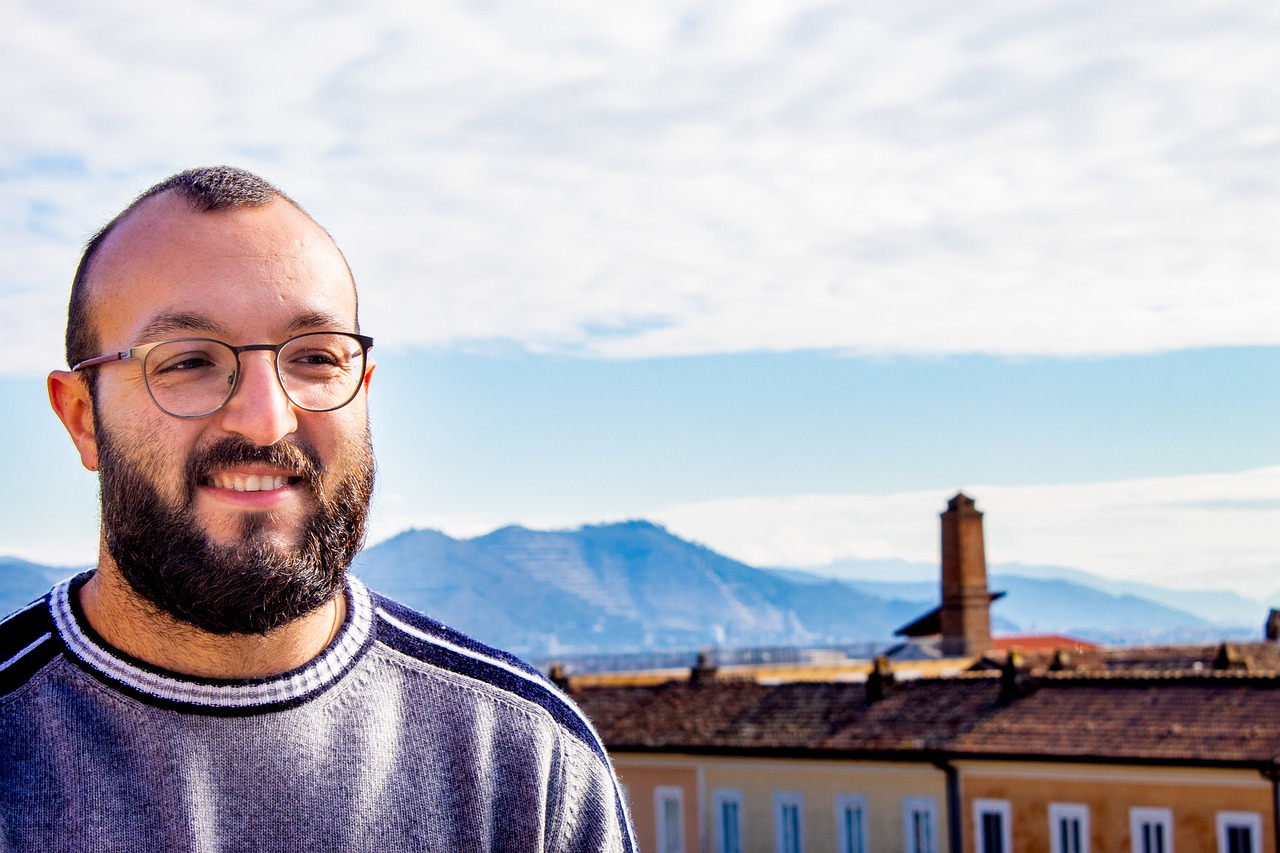 Man Glasses Smile Portrait  - paciello43 / Pixabay