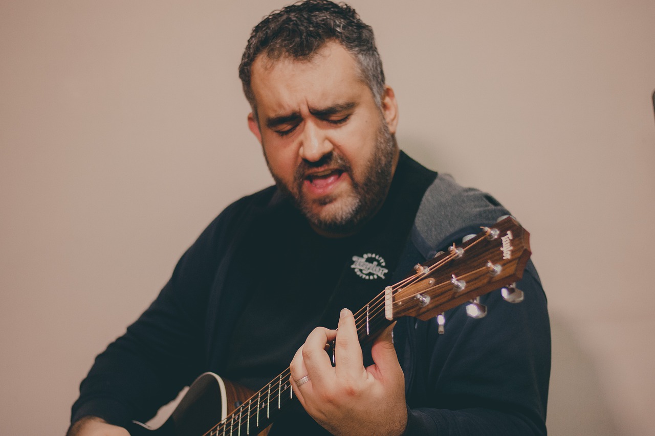 Man Guitar Music Musician Singing  - visualruth / Pixabay
