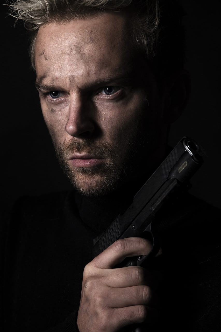 Man Gun Soldier War Crime Killer  - SamWilliamsPhoto / Pixabay