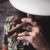 Man Hand Cigar Rings Hat Smoking  - doodleroy / Pixabay