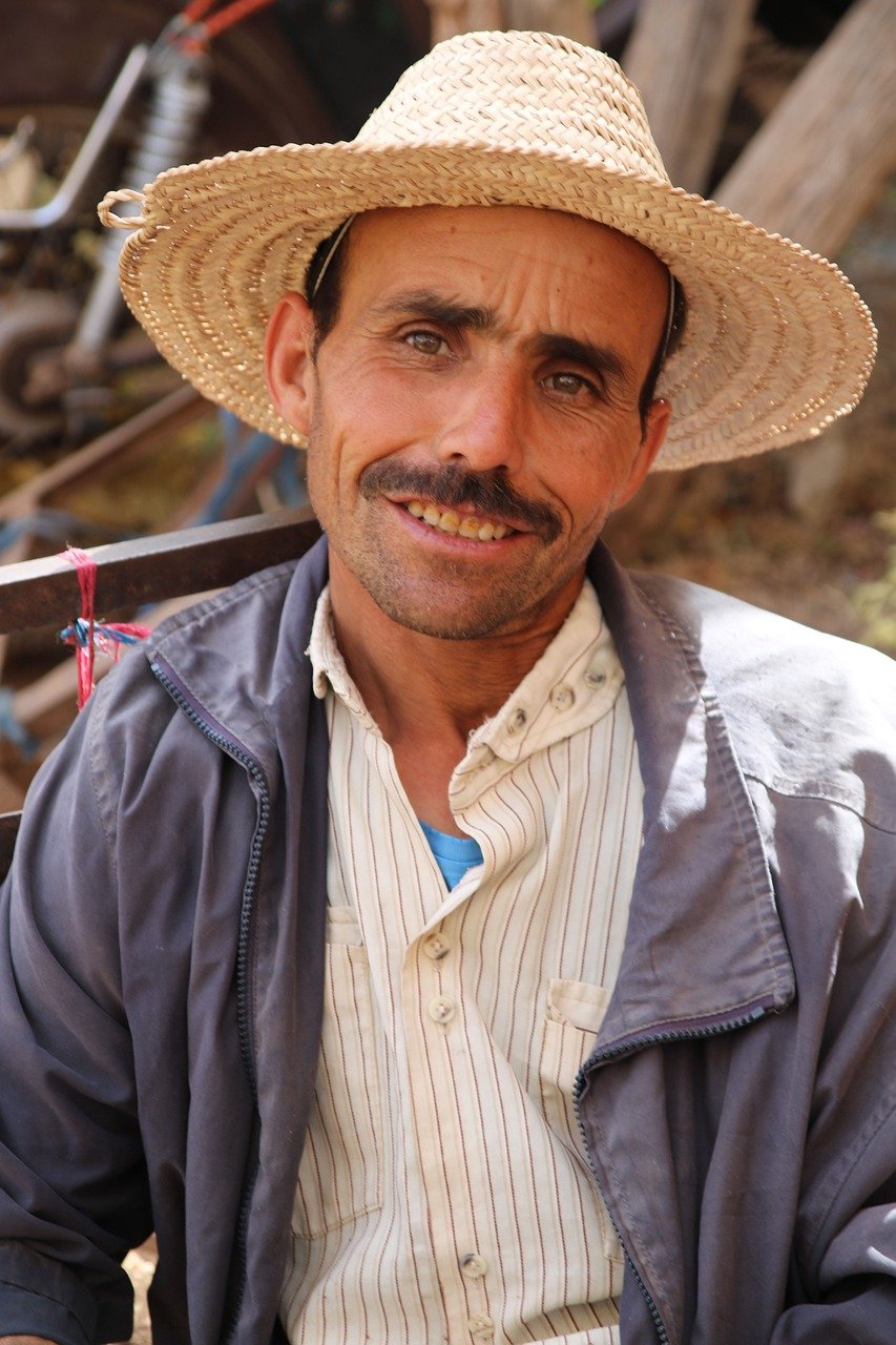 Man Hat Smile Moroccan Face Male  - fjmeulbroek / Pixabay