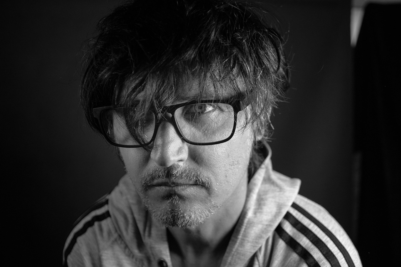 Man Model Male Glasses Hair Tired - adrianvbugnon / Pixabay