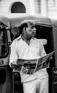 Man Newspaper Car Auto Driver  - Ashutosh_Kaushik / Pixabay
