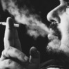Man Smoking Monochrome Addiction  - DjordjeR1982 / Pixabay