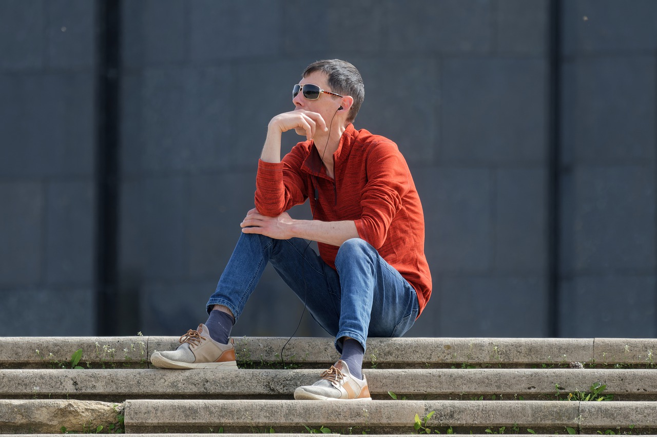 Man Stairs Outdoors Relaxation  - Surprising_Shots / Pixabay