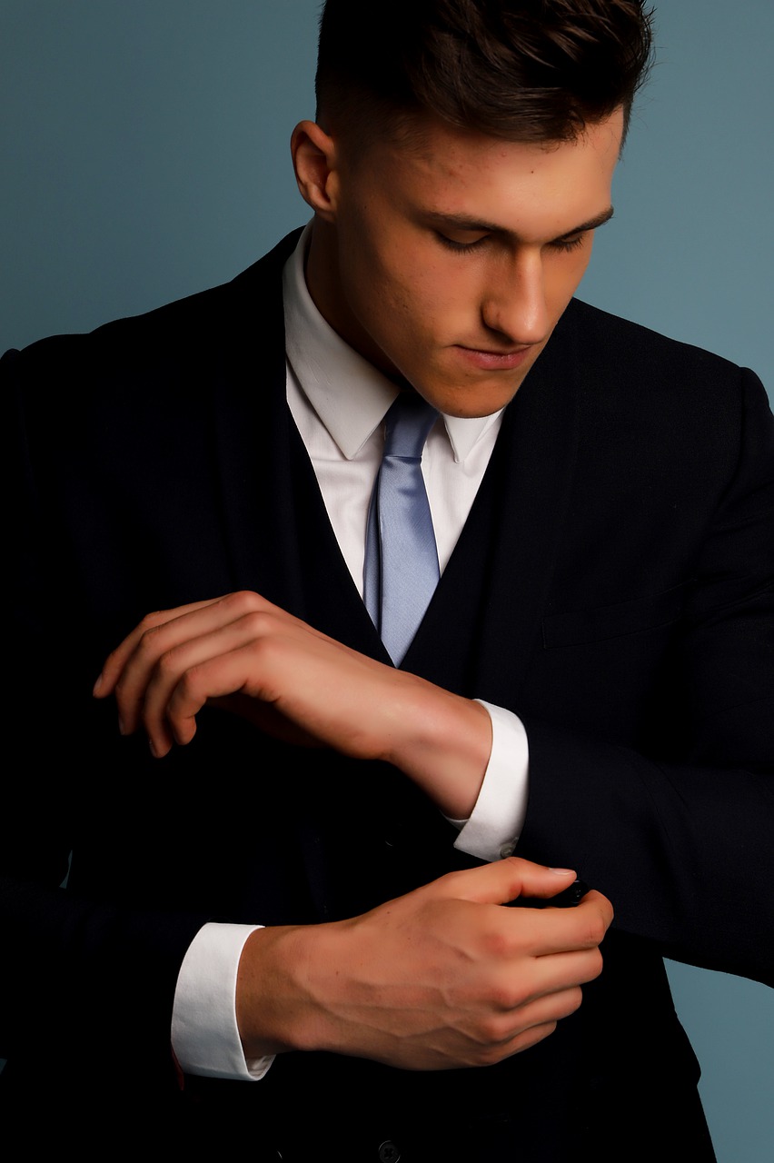 Man Suit Portrait Fashion Handsome  - MattMounsey / Pixabay