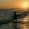 Man Surfer Beach Sunset Silhouette  - Ernestovdp / Pixabay
