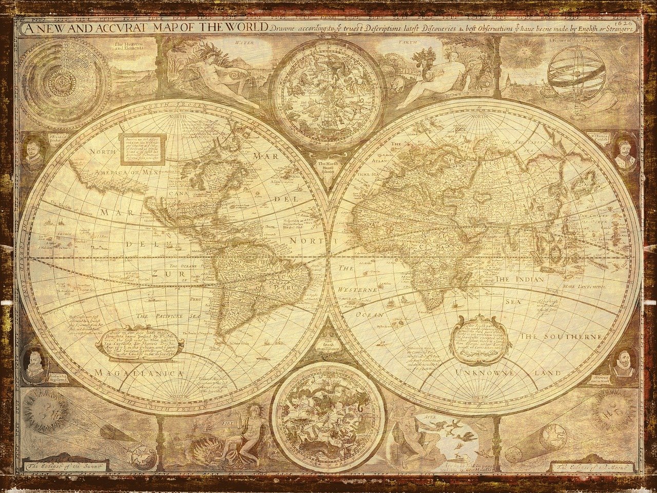 Map World Travel Knowledge - flutie8211 / Pixabay