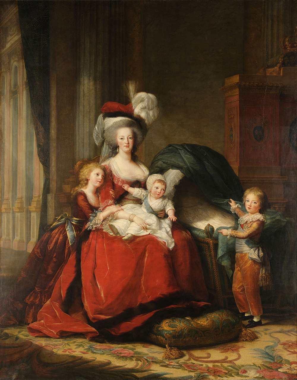 Marie Antoinette And Her Children  - Zephirx / Pixabay
