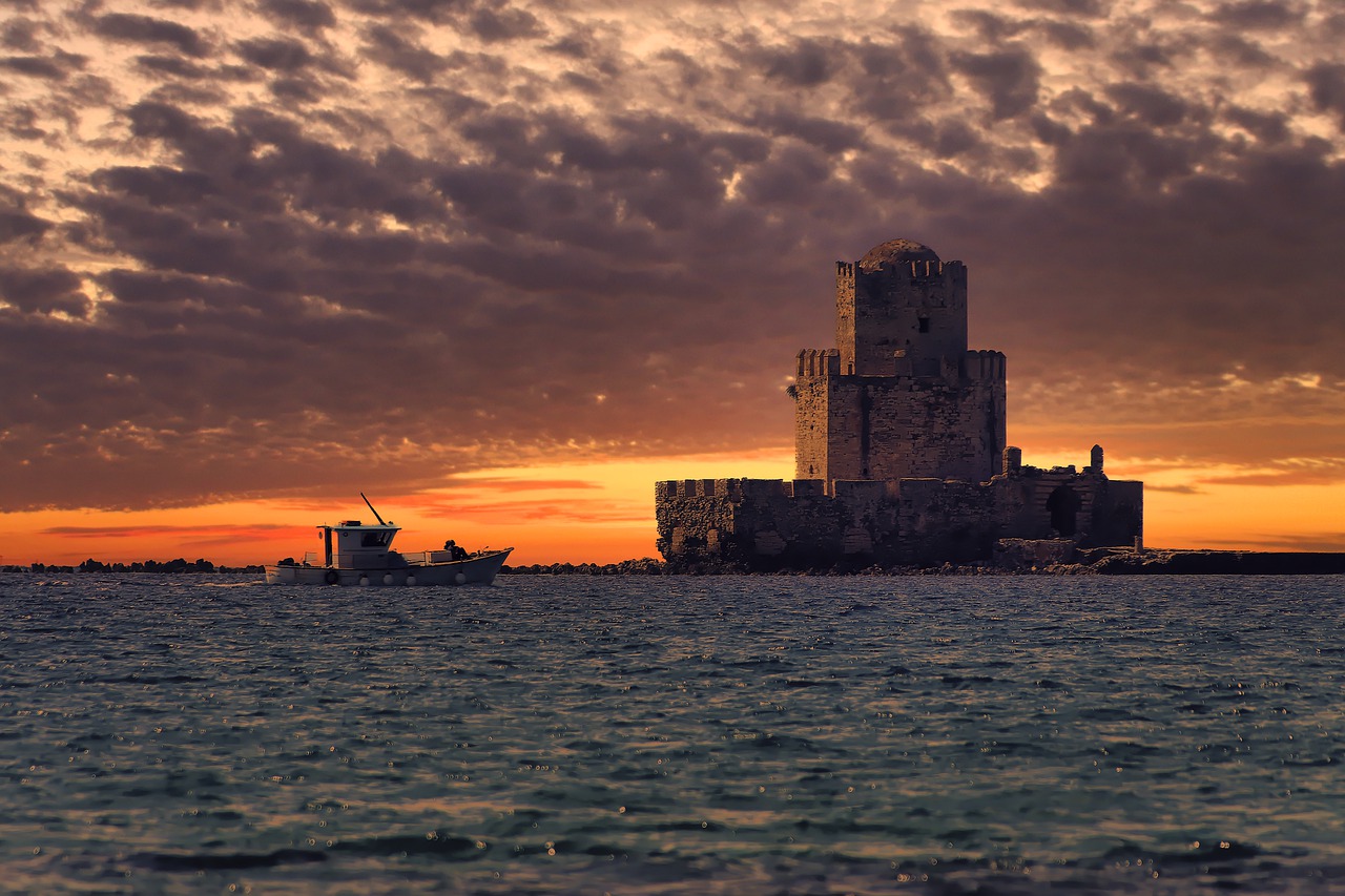 Methoni Monastery Landscape Sea  - analogicus / Pixabay