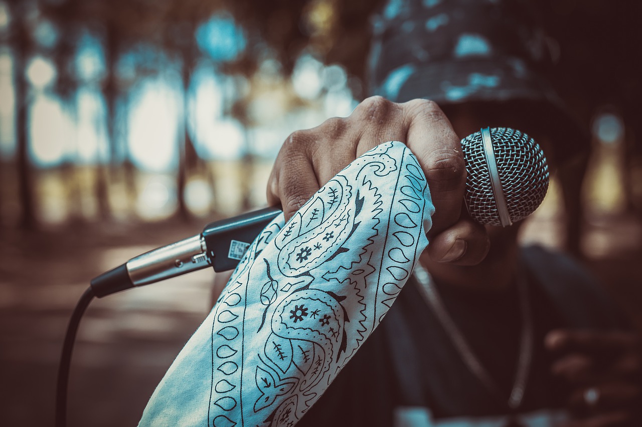 Microphone Musician Raper Hip Hop - juliocesarcosta / Pixabay