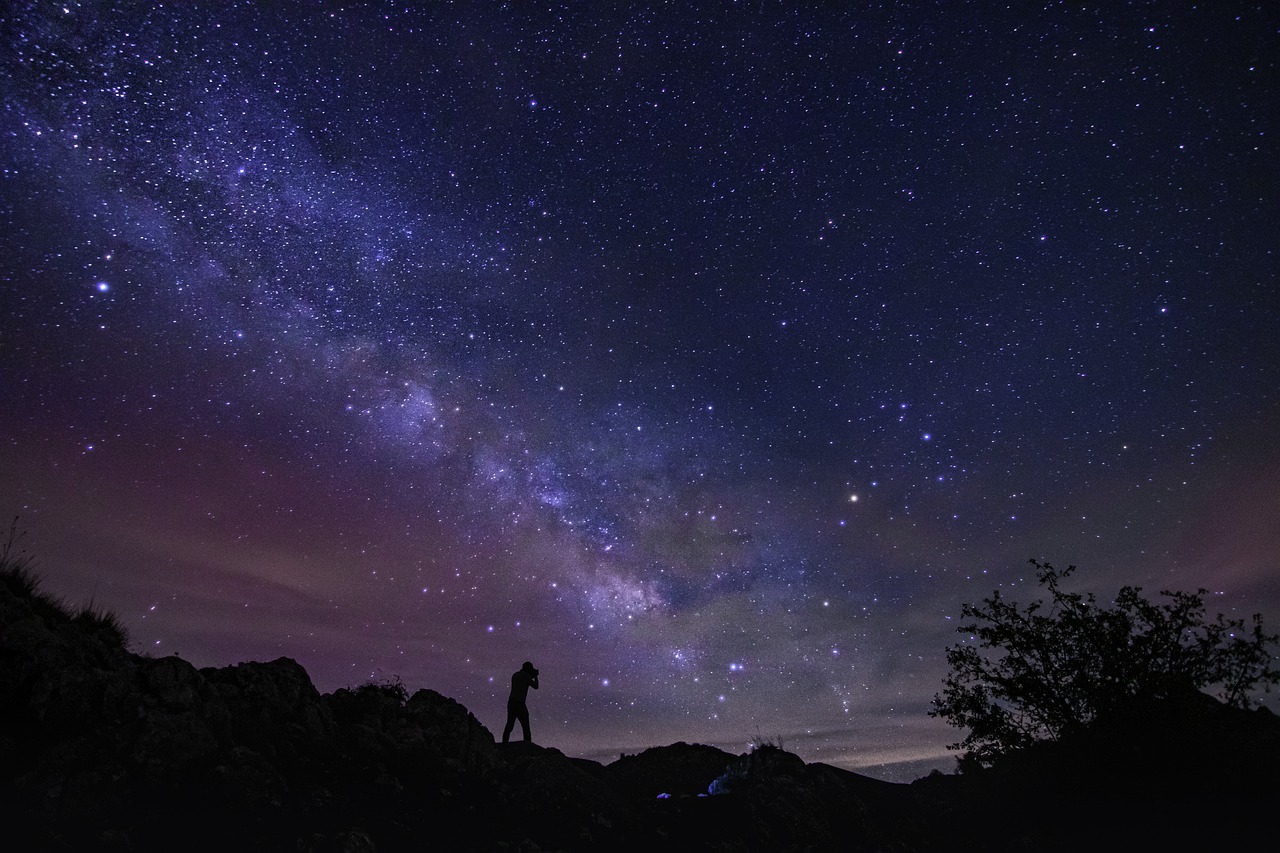 Milky Way Stars Galaxy Space  - Leolo212 / Pixabay