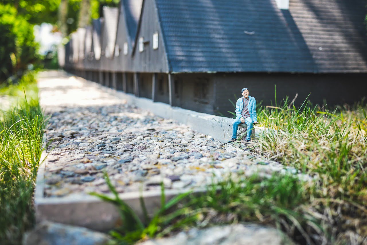Miniature Houses Grass The Path  - tomekwalecki / Pixabay