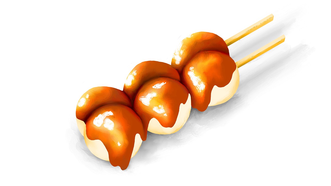 Mitarashi Dango Dango Japanese Food - Underlinejota / Pixabay
