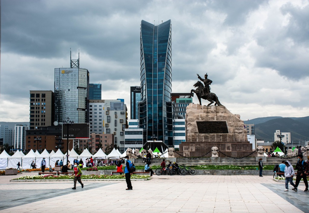 Monument Square Downtown Ulaanbaatar  - Nyamdorj / Pixabay