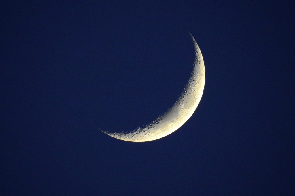 Moon Night Dark Cosmos Landscape  - erwin66as / Pixabay
