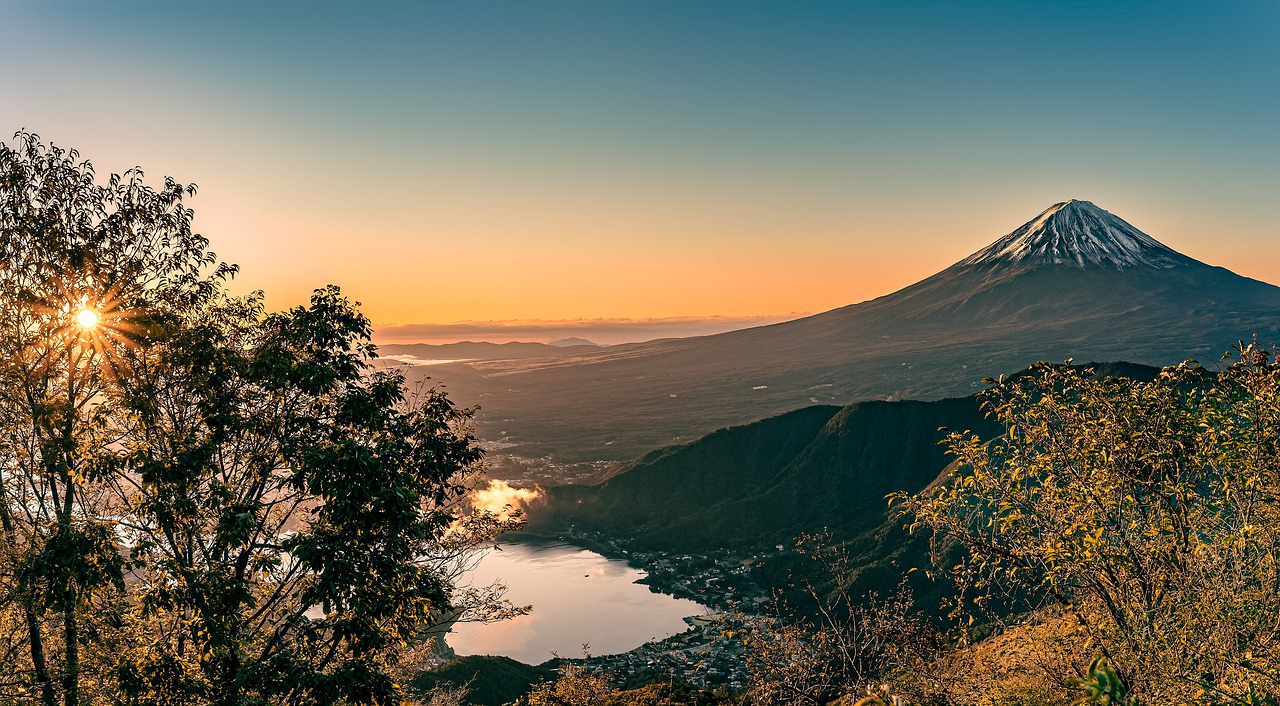 Mount Fuji Lake Landscape Panorama  - Kanenori / Pixabay