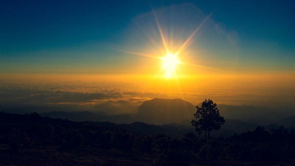 Mountain Clouds Sunrise Sun  - jkdberna / Pixabay