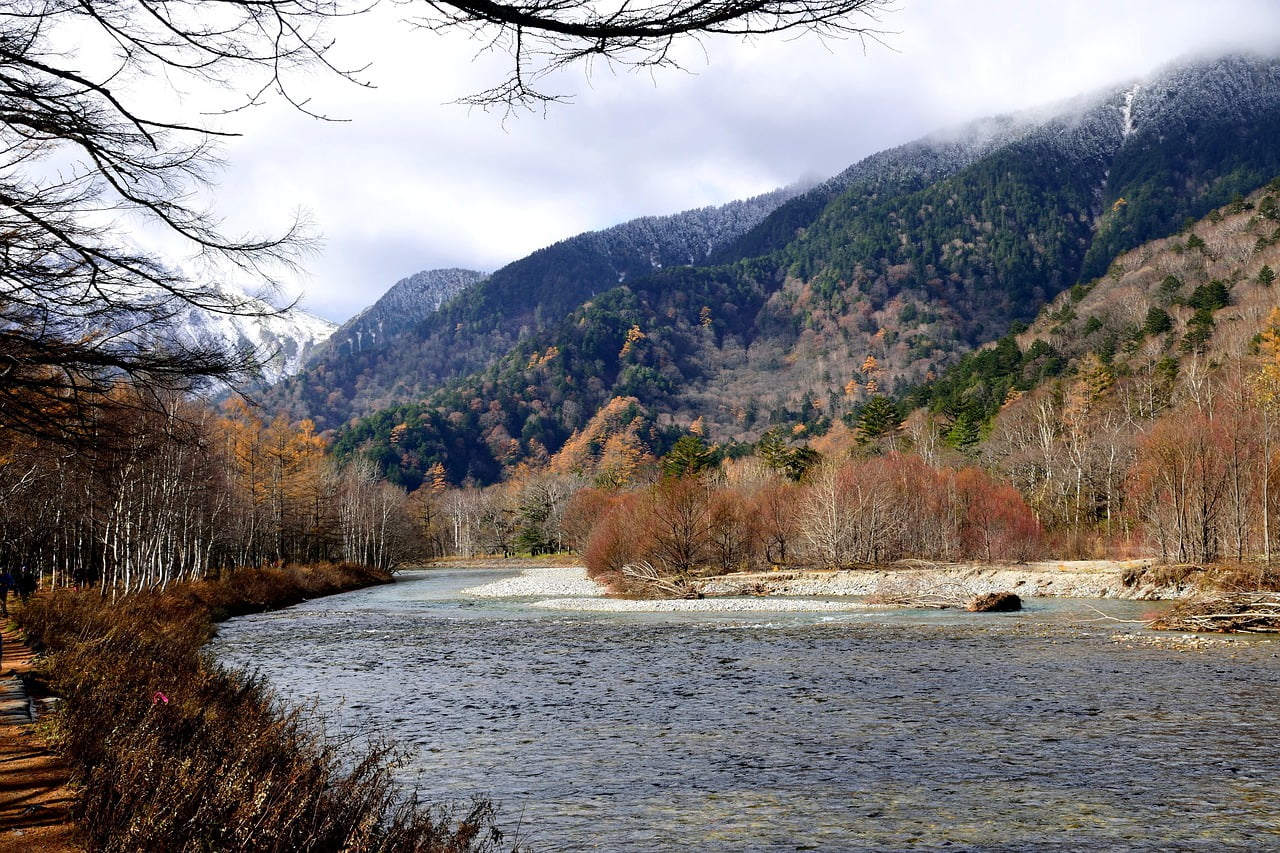 Mountain River Japan Trees  - siamkop / Pixabay