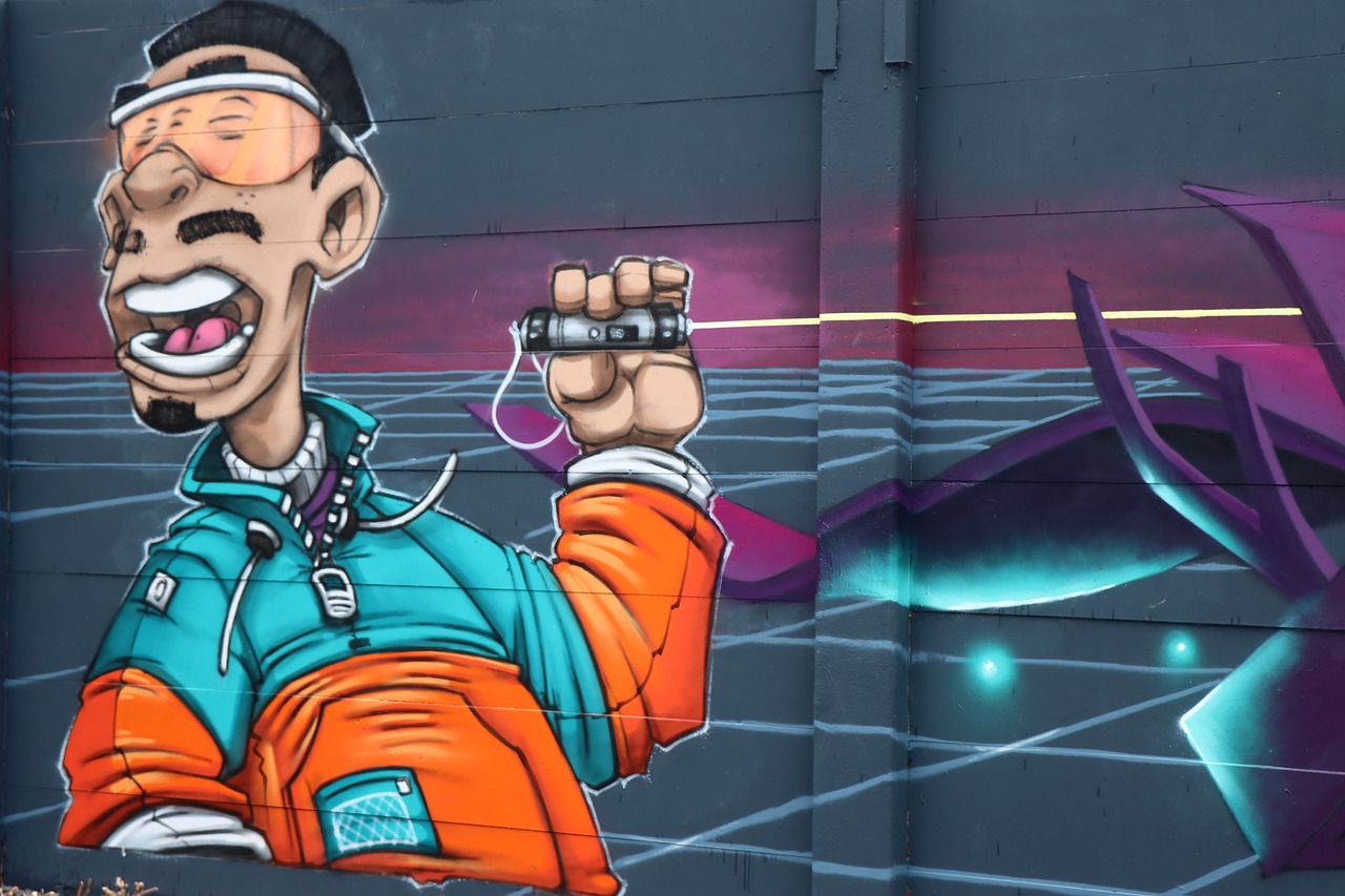 Mural Wall Wall Art Graffiti  - Rollstein / Pixabay