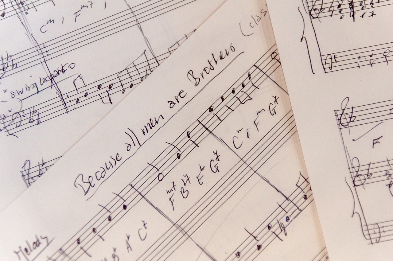 Music Sheet Music Notenblatt Song  - wal_172619 / Pixabay