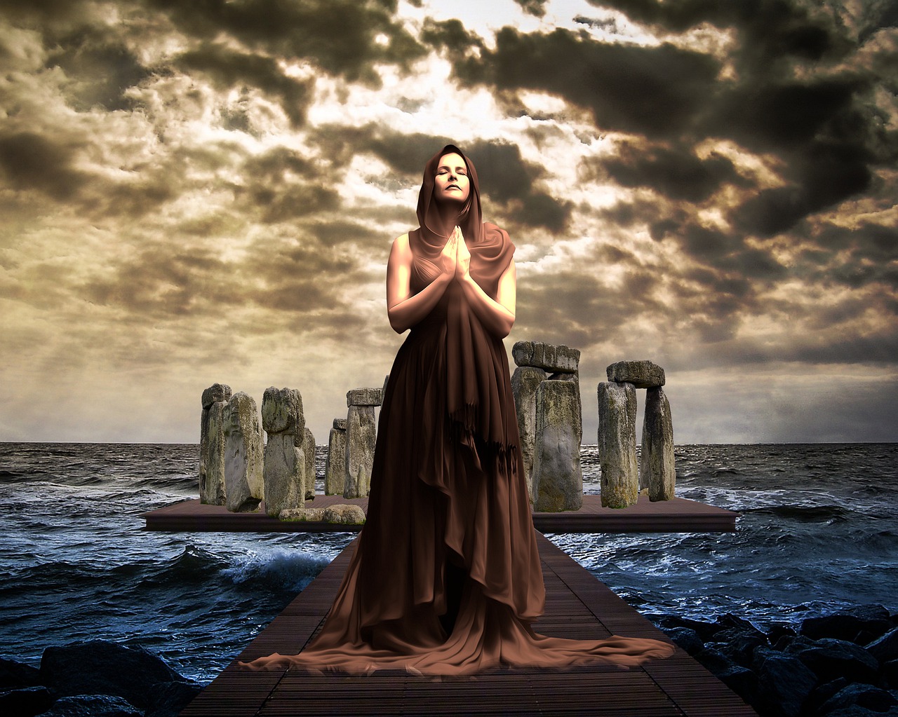Mystical Magical Woman Lady  - prettysleepy1 / Pixabay