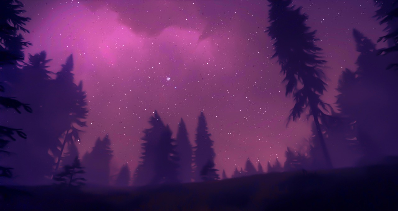 Nature Fog Night Art Paint  - CharlVera / Pixabay