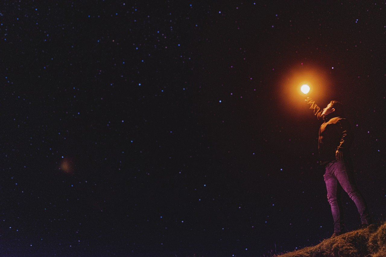 Night Stars Man Light Magic Sky  - Erick_Emmanuel / Pixabay