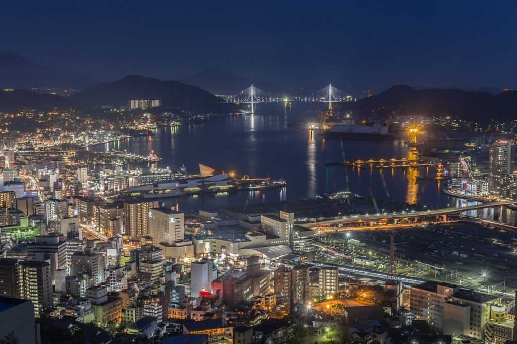 Night View Nagasaki Japan  - AG2016 / Pixabay