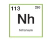 Nihonium Chemistry Periodic Table  - LJNovaScotia / Pixabay