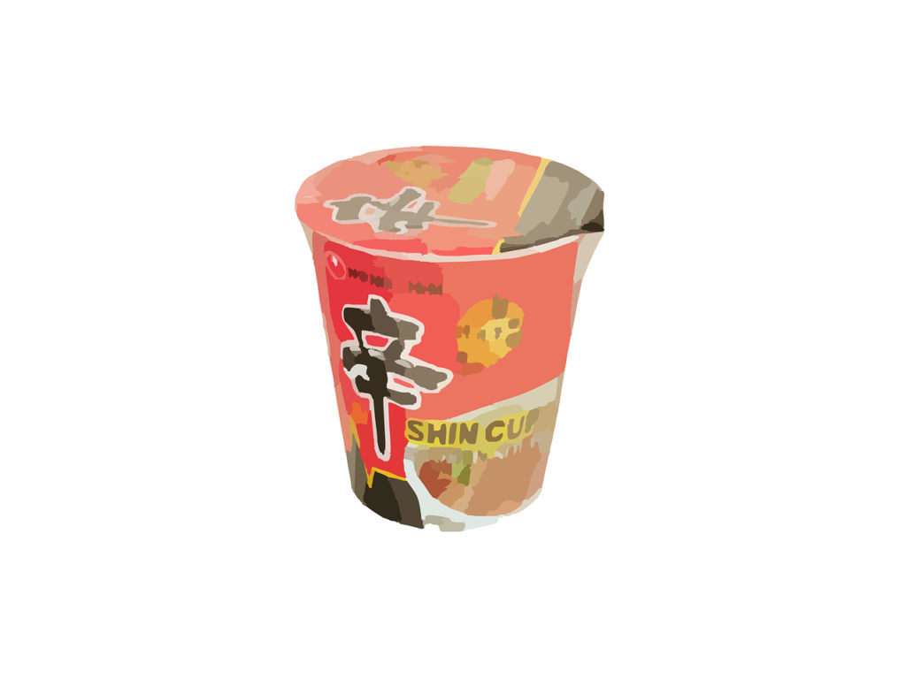 Noodles Cup Food Meal Lunch  - Clker-Free-Vector-Images / Pixabay