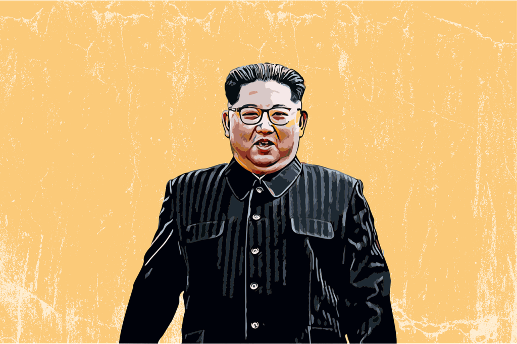 North Korea Kim Jong Un Portrait  - tiburi / Pixabay