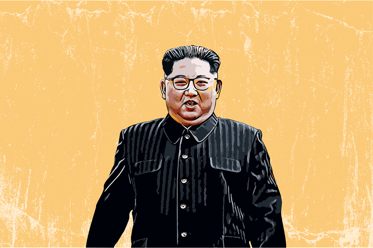 North Korea Kim Jong Un Portrait  - tiburi / Pixabay