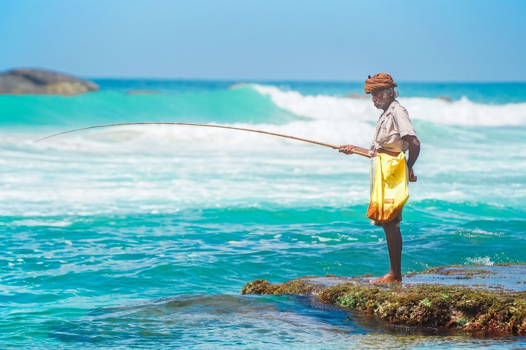 Ocean Fisherman Fishing Sea Nature  - VisionPics / Pixabay