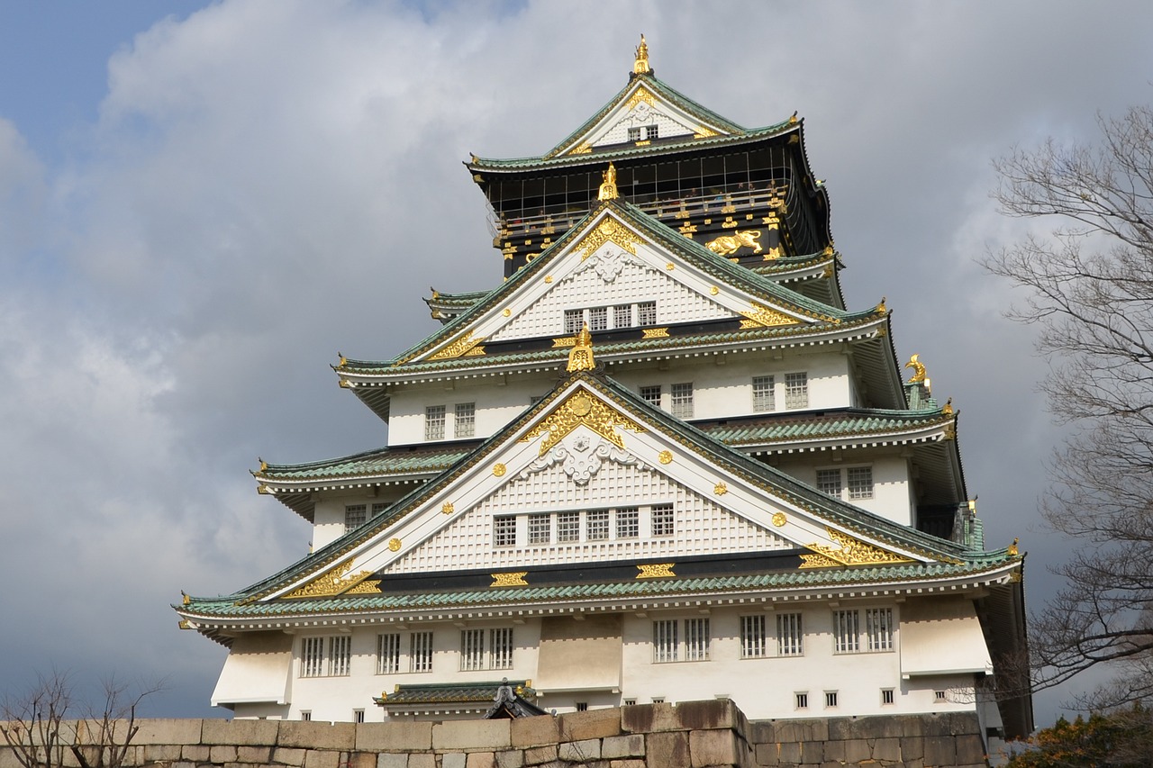 Osaka Castle Castle Osaka Japan - pen_ash / Pixabay