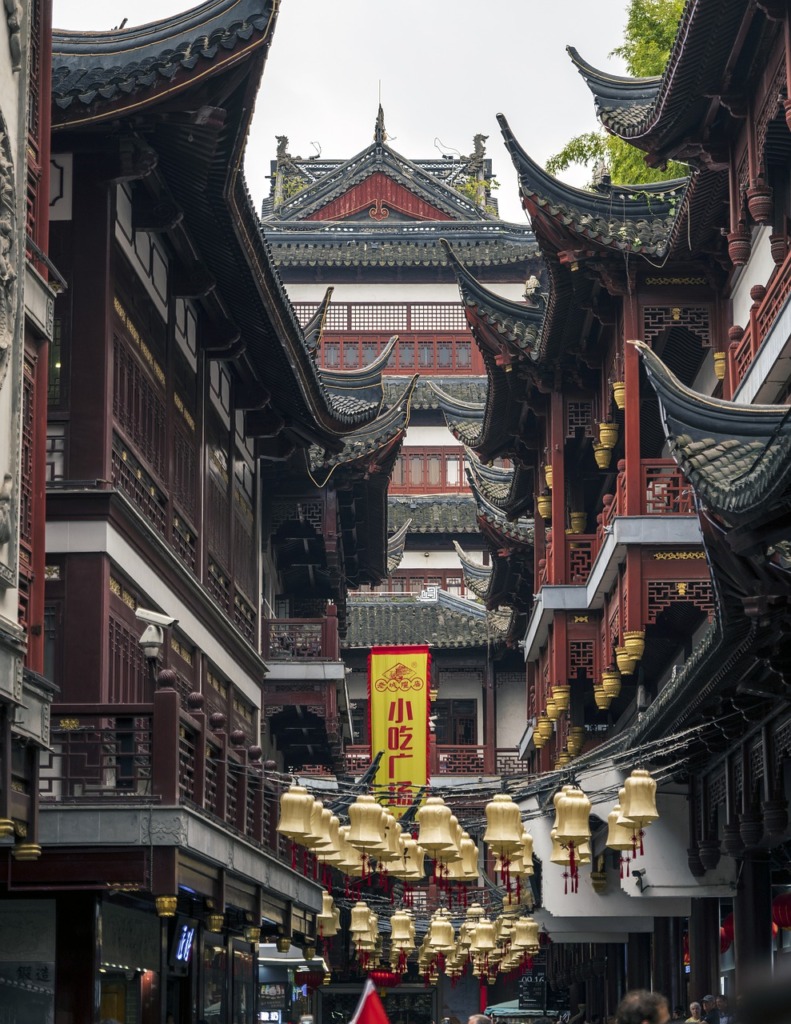 Pagoda Buildings Chinese Roof  - taehyun5006 / Pixabay