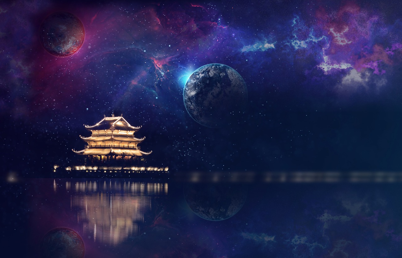 Pagoda Japan Night Architecture  - Vic_B / Pixabay