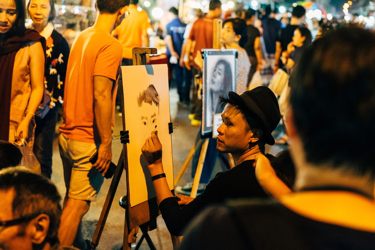 Painter Artists Brush Paint Art  - viarami / Pixabay