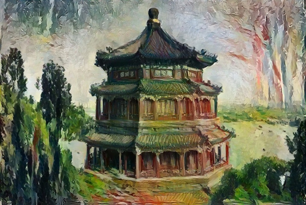 Palace Painting China Summer Art  - Nesrality / Pixabay