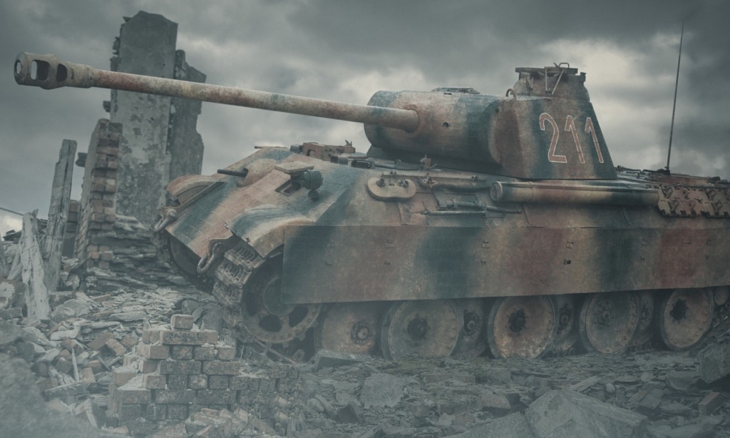 Panther Tank Military War Tank  - DangrafArt / Pixabay