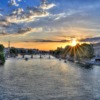 Paris Seine River Sunset Bridge  - Danor / Pixabay
