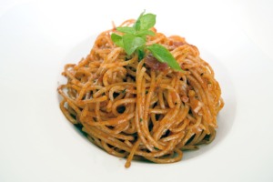 Pasta Spaghetti Tomato Basil  - 87897 / Pixabay
