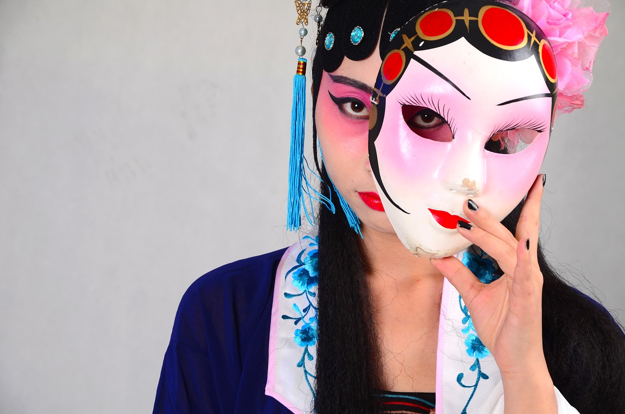 Peking Opera Mask China Woman  - miapowterr / Pixabay