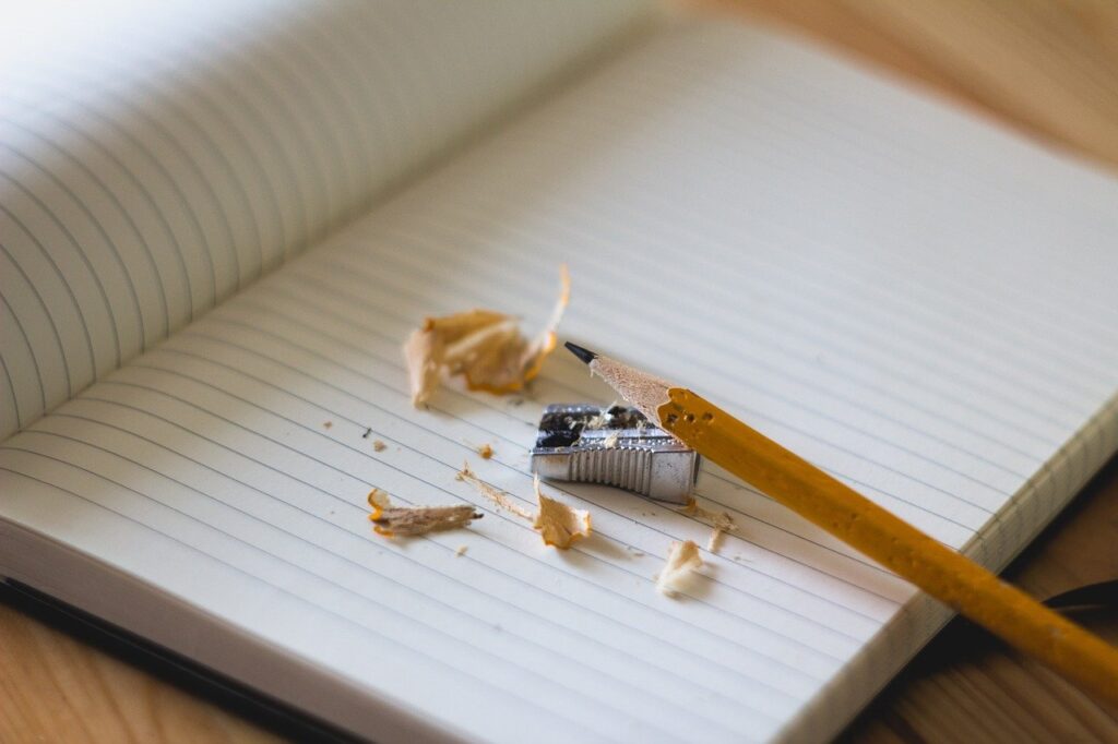 Pencil Sharpener Notebook  - Free-Photos / Pixabay