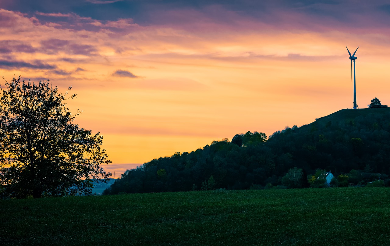 Pinwheel Windmill Wind Power Meadow  - Portraitor / Pixabay