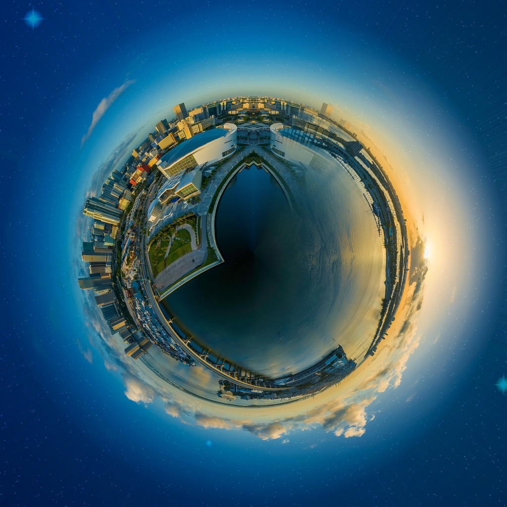 Planet Earth Globe World City Sky  - TheDigitalArtist / Pixabay