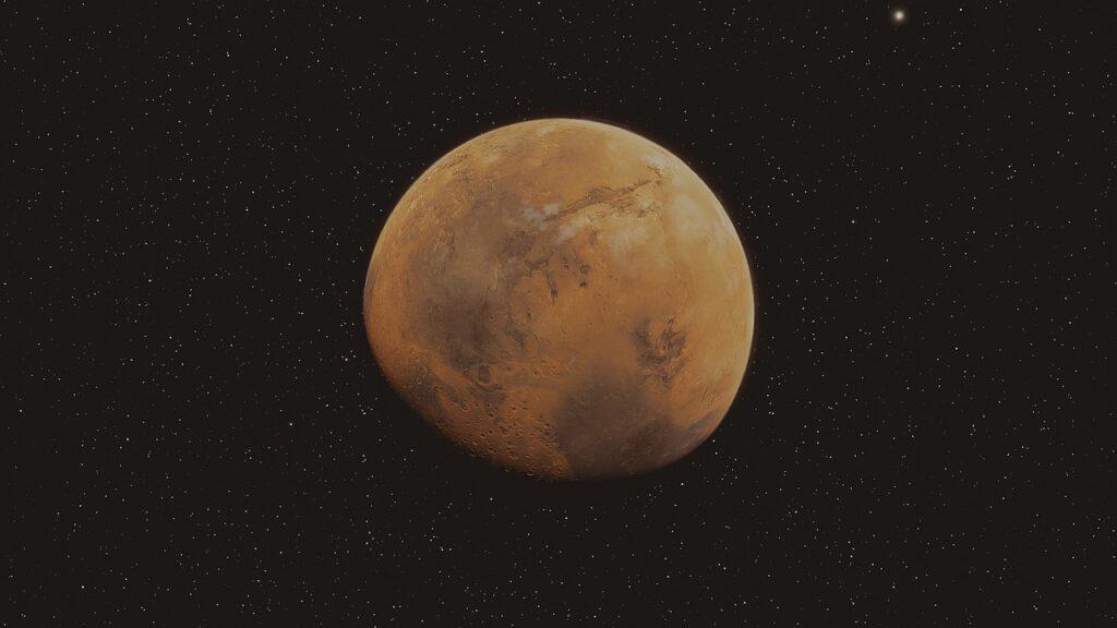 Planet Mars Space Galaxy  - CharlVera / Pixabay